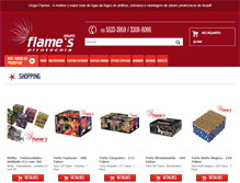 Tablet Screenshot of grupoflames.com.br